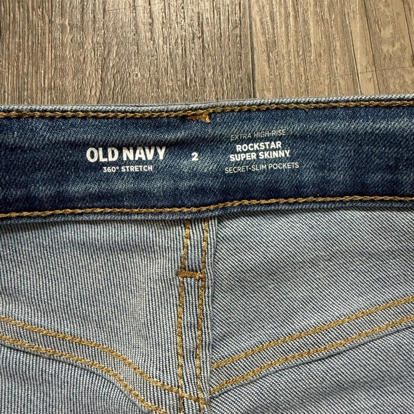 Old Navy Blue Skinny Jeans - Picture 4 of 4
